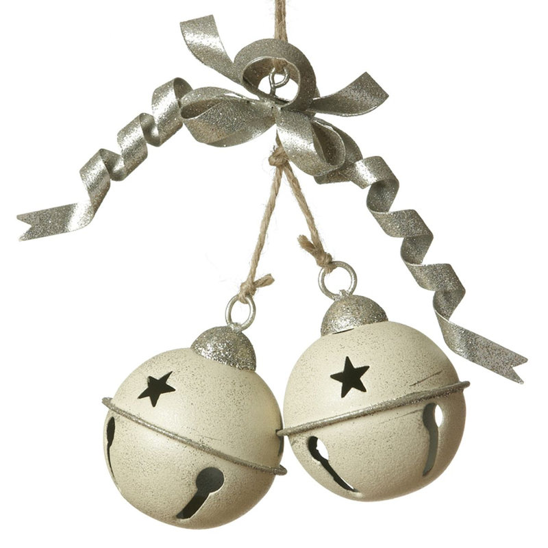 Ornement en forme de cloche, Blanc