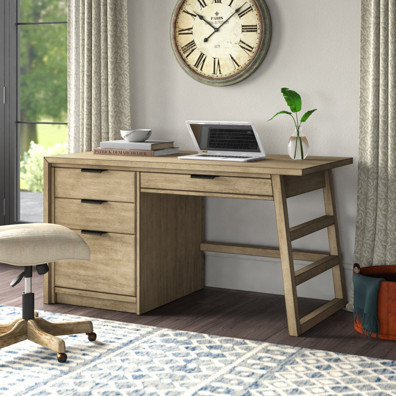 Brampt Piece Configurable Writing Desk Office Set