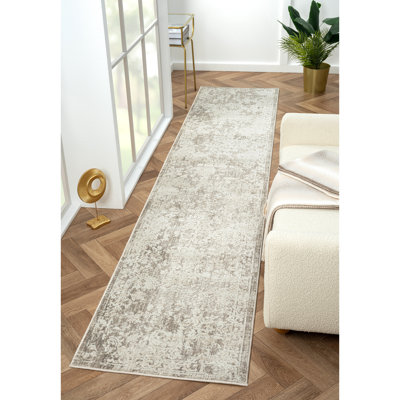 Tapis abstrait en polyester / polypropylène tissé à la machine Decollete