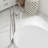 Single Handle Floor Mounted Freestanding Tub Filler with Hand Shower-107823702