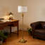 Lampe sur pied Farmhouse avec ampoule à DEL - Lampe sur pied de 61 pouces pour le salon, la chambre à coucher ou l'éclairage de bureau