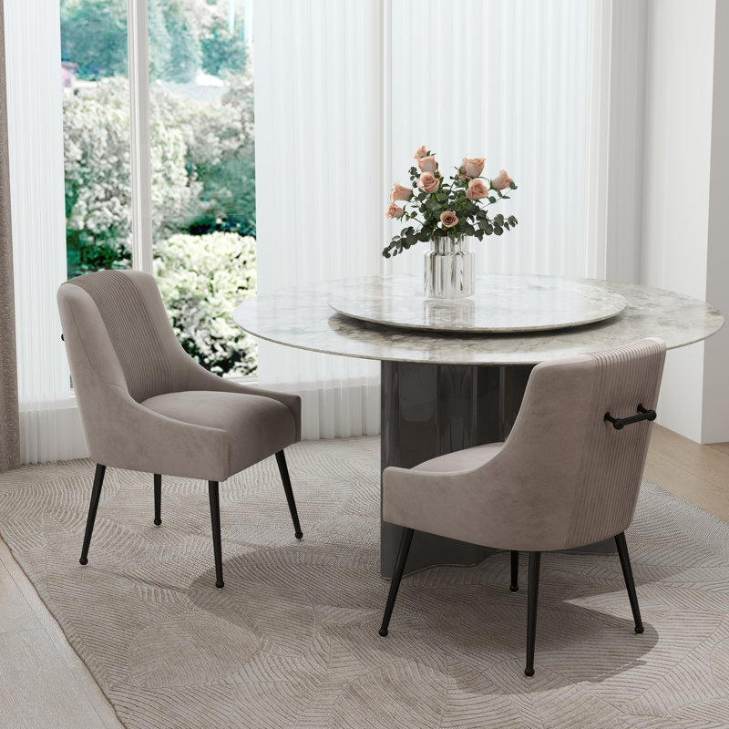 Chaise d'appoint Dinnington, Gris