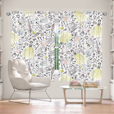 Deiondre Room Darkening Curtain Pair