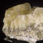 Fluorite cubique jaune avec pyrite - Mine Hilton