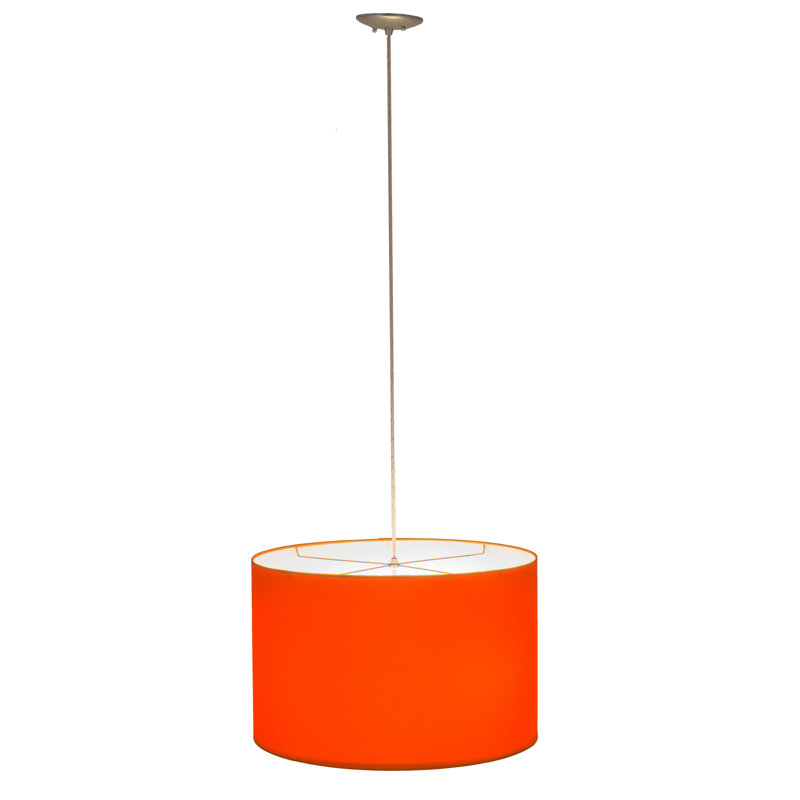 Cilindro Play 3 - Light Chandelier, 136" H x 22" W x 22" D, Red