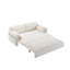 Canapé-lit convertible polyvalent avec rangement et sièges confortables, parfait pour tout espace de vie.