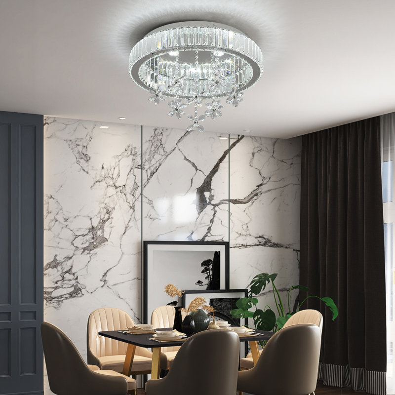 Taneyville 1 - Light Crystal LED Chandelier