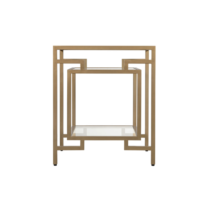 Architect Glass End Table