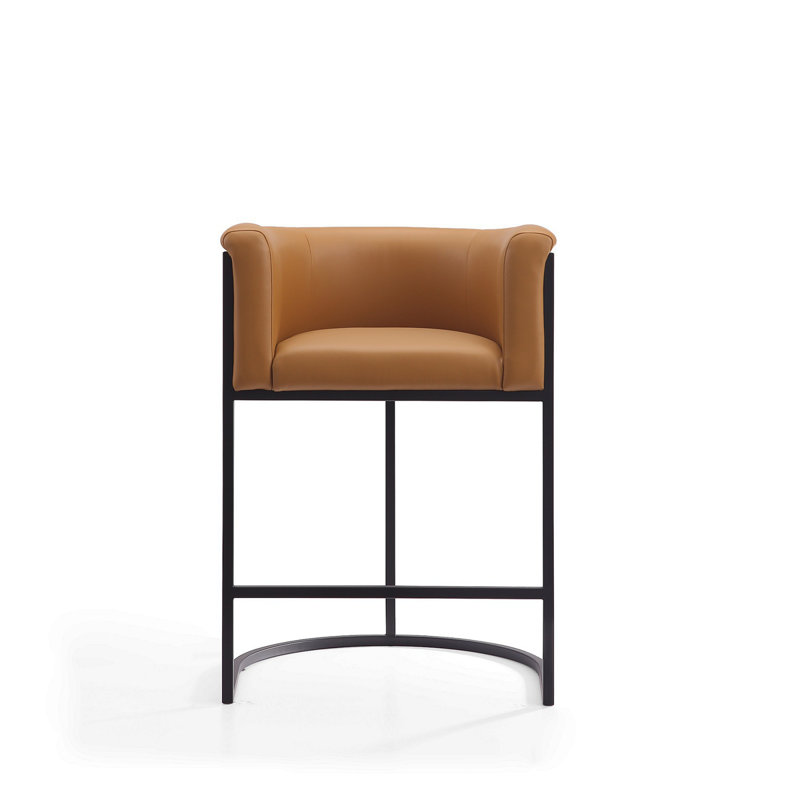 Tabouret de comptoir Cosmopolitan, Chameau, Tabouret de comptoir (siège d'une hauteur de 25,5