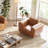Shanteka 41.5" Pure Full Italian Nappa Leather Accent Chair-1090148148