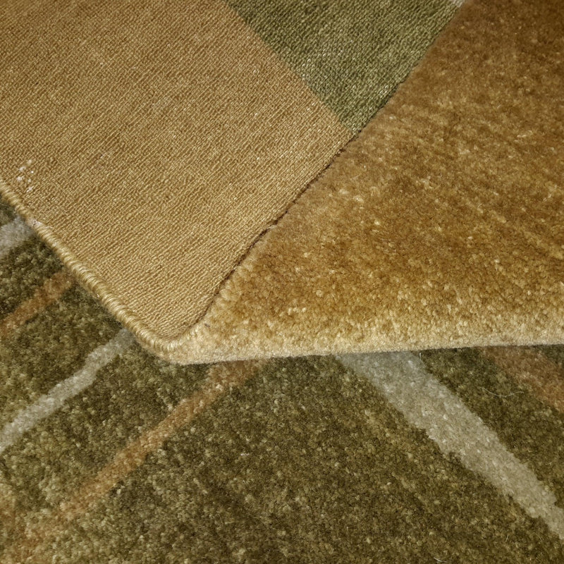 Isabelline Hand Made Modern All Over Indo Gabbeh Rug - 4'7'' X 6'6''