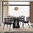 Burgal Oak Round Solid Wood Base Dining Table-1253159573