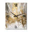 Golden Abstract - Horloge murale moderne abstraite-99635236