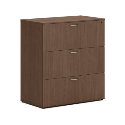 Mod 36" Wide 3 -Drawer File Cabinet by HON
