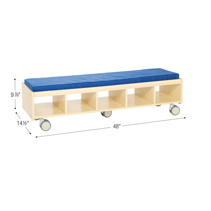 Banc mobile avec rangement - RTA, Non