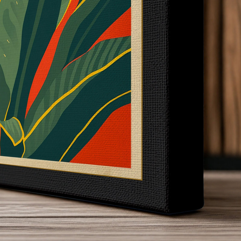 Radiance Botanical - Wrapped Canvas, 24x16 - 61.0 x 40.6 cm, Black Border