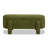 Ailisha 49" Oval Fully Upholstered Storage Bench, Moss Green-470081158