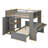 Hamood Kids Full Bunk Bed with Drawers-1564851005