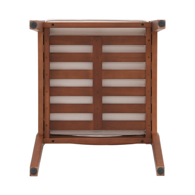 Outdoor Patio Eucalyptus Dining Chair