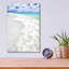 «Caribbean Waves» par Mark A Paulda, art mural en verre acrylique-1881964506