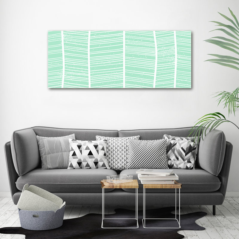 Herringbone Pattern - No Frame Painting on Canvas
