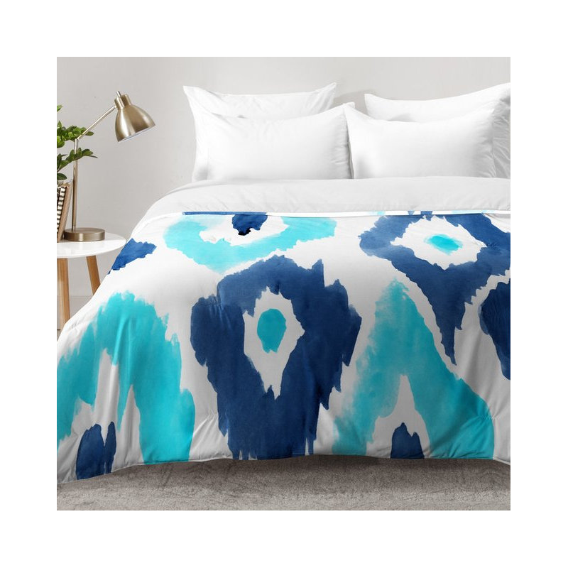 Ensemble d'édredon Malibu Ikat, Édredon double / grand + 2 taies décoratives sta