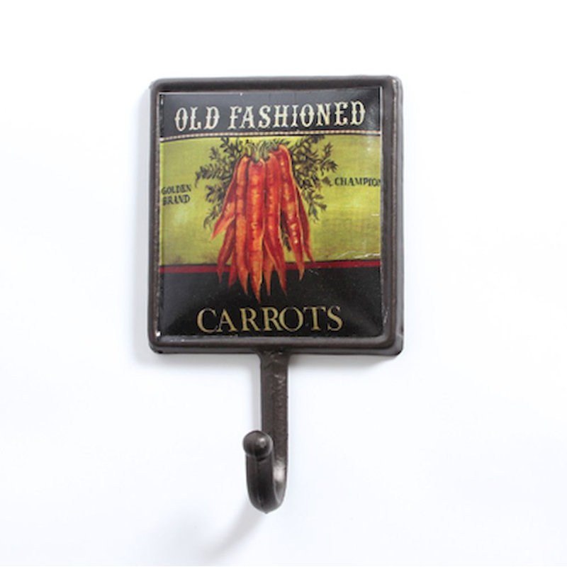 Carrots Wall Mounted Towel Hook