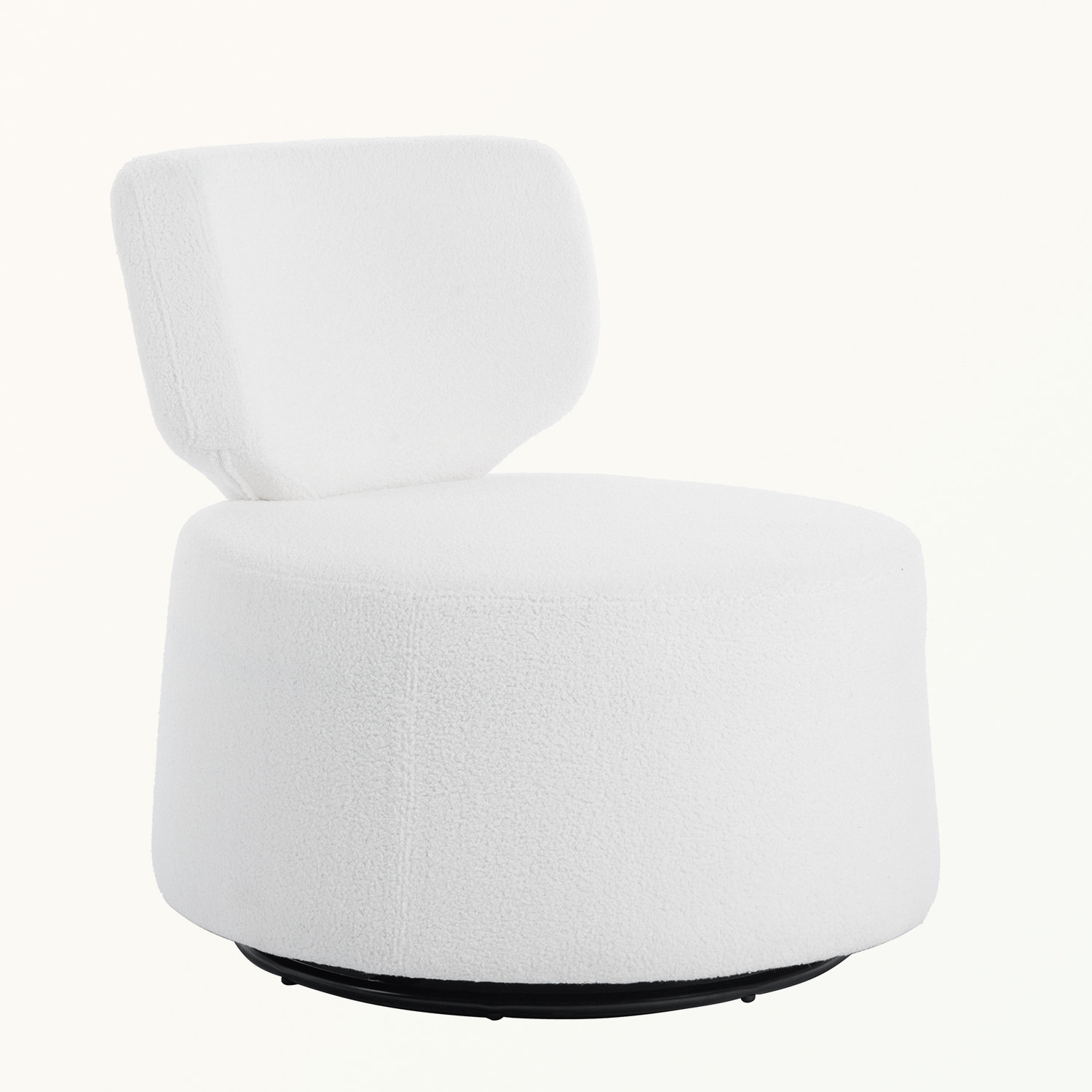 Latitude Run® 29" W Velvet Swivel Barrel Chair Wayfair