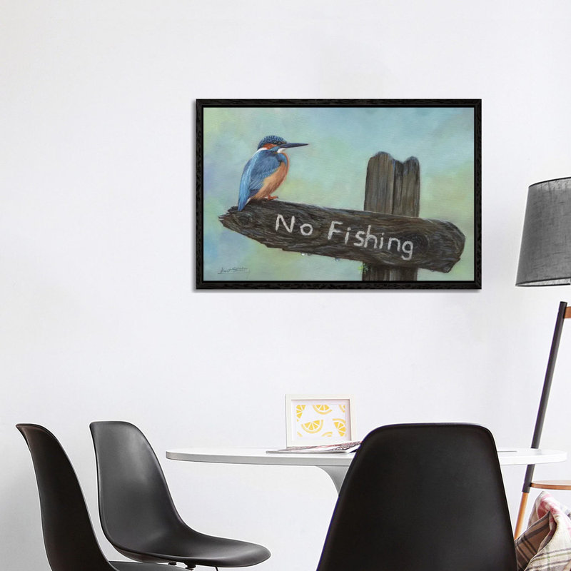 Dawn - Painting on Canvas, 101.6 cm H x 66.04 cm W, Black Framed