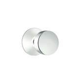 Privacy (Bed & Bath) Round Knob with Modern Rose