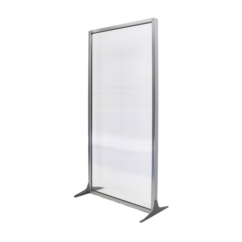 Silver Office Partitions