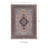 Breedlove Traditional Machine Woven Flatweave Blue and Navy Area Rug with Non Skid Backing-1953280828