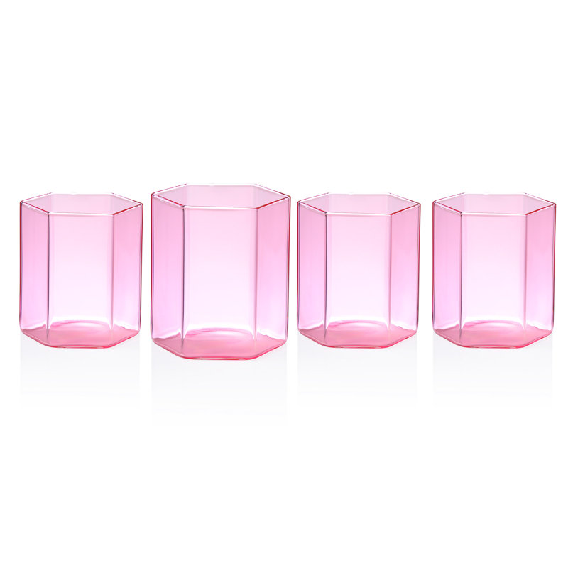 Helix Double Old Fashion 12oz, Pink