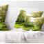  Coussin abstrait paysage d'été-89812872-29842305