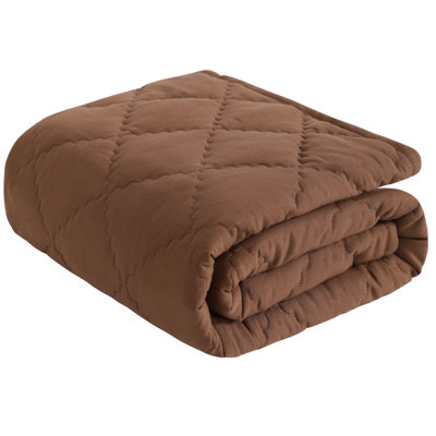 1 édredon pour tout-petits, couverture matelassée en duvet synthétique de couleur unie, 43 x 60 pouces - NTBAY