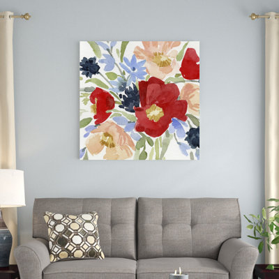 " Indian Summer Bouquet II " by Emma Caroline Painting Print
