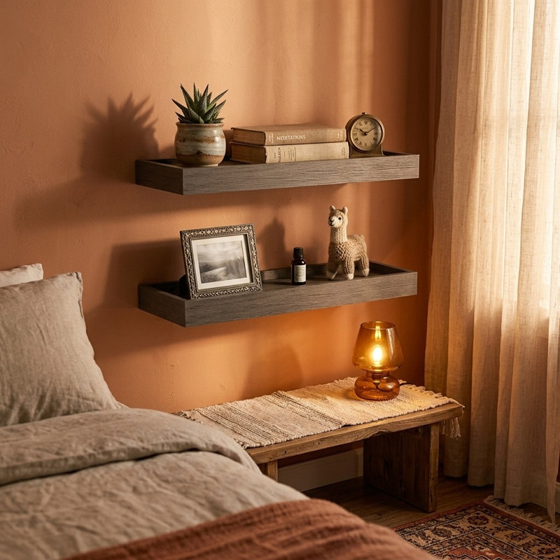 2 Piece Floating Shelf
