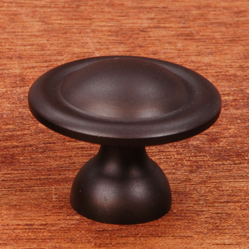 Poignée champignon Smooth Dome CK Series, Petit, Bronze huilé