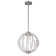 Brennan 1 - Light Satin Nickel LED Sphere Pendant
