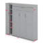 Lit escamotable mural avec tablettes Murphy-1355837140-1355837141