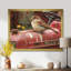 Oiseau moineau sur le tracteur II - oiseau, art mural-730360869-730360870-730360867