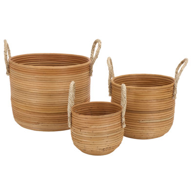 Ensemble de 3 paniers Grenley