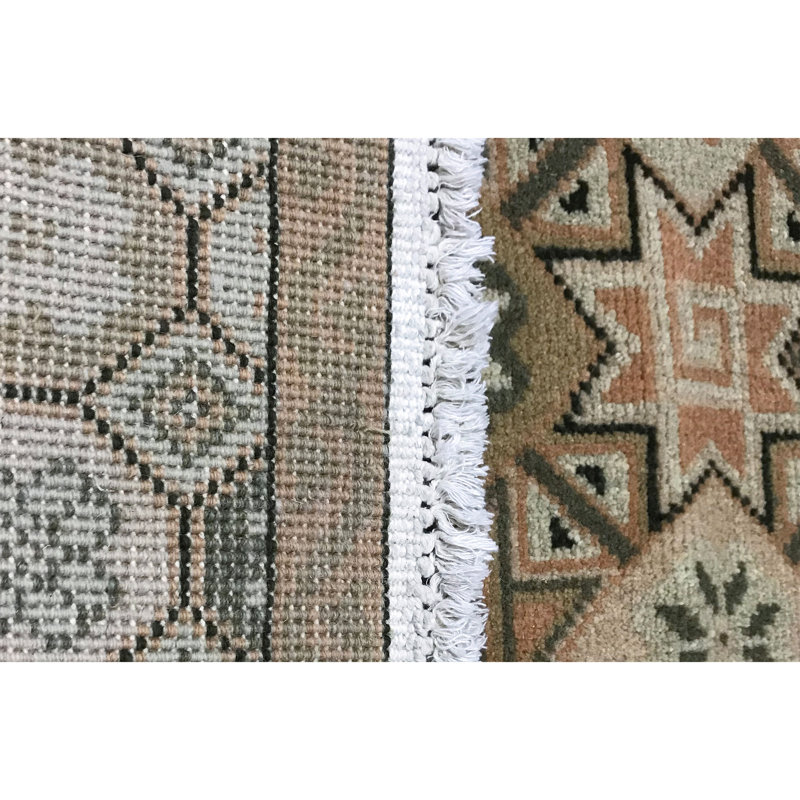 Hand-Knotted High-Quality Brown Area Rug