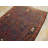Rectangle Hand Knotted Pile Allover Geometric 1890s Wool Blue Antique Rug