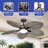Atalay 52'' Ceiling Fan with LED Lights