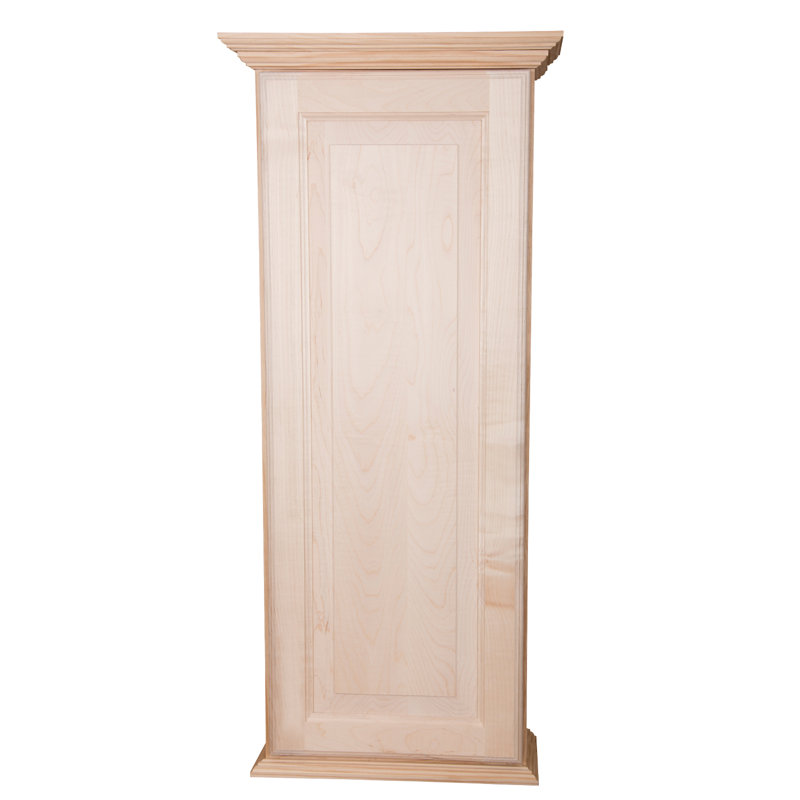 Autumn on the Wall Surface Mount Frameless 1 Door Medicine Cabinet with Adjustable Shelves, 43.5" H x 15.5" W x 7.25" D
