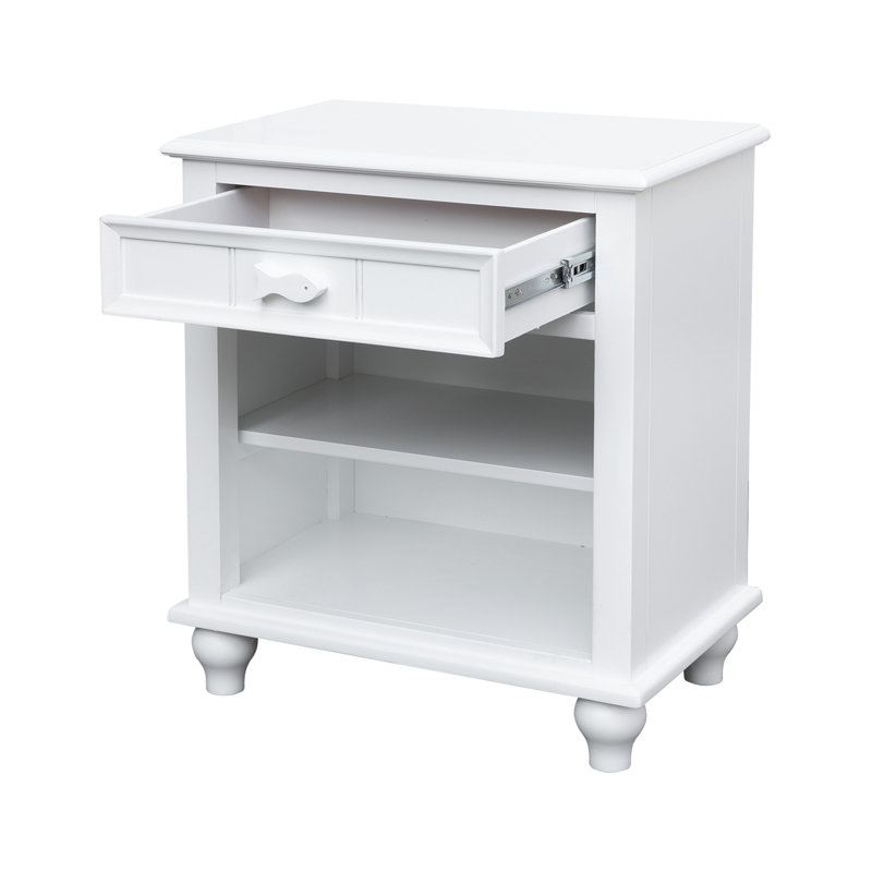 Remer 26'' W Nightstand, White
