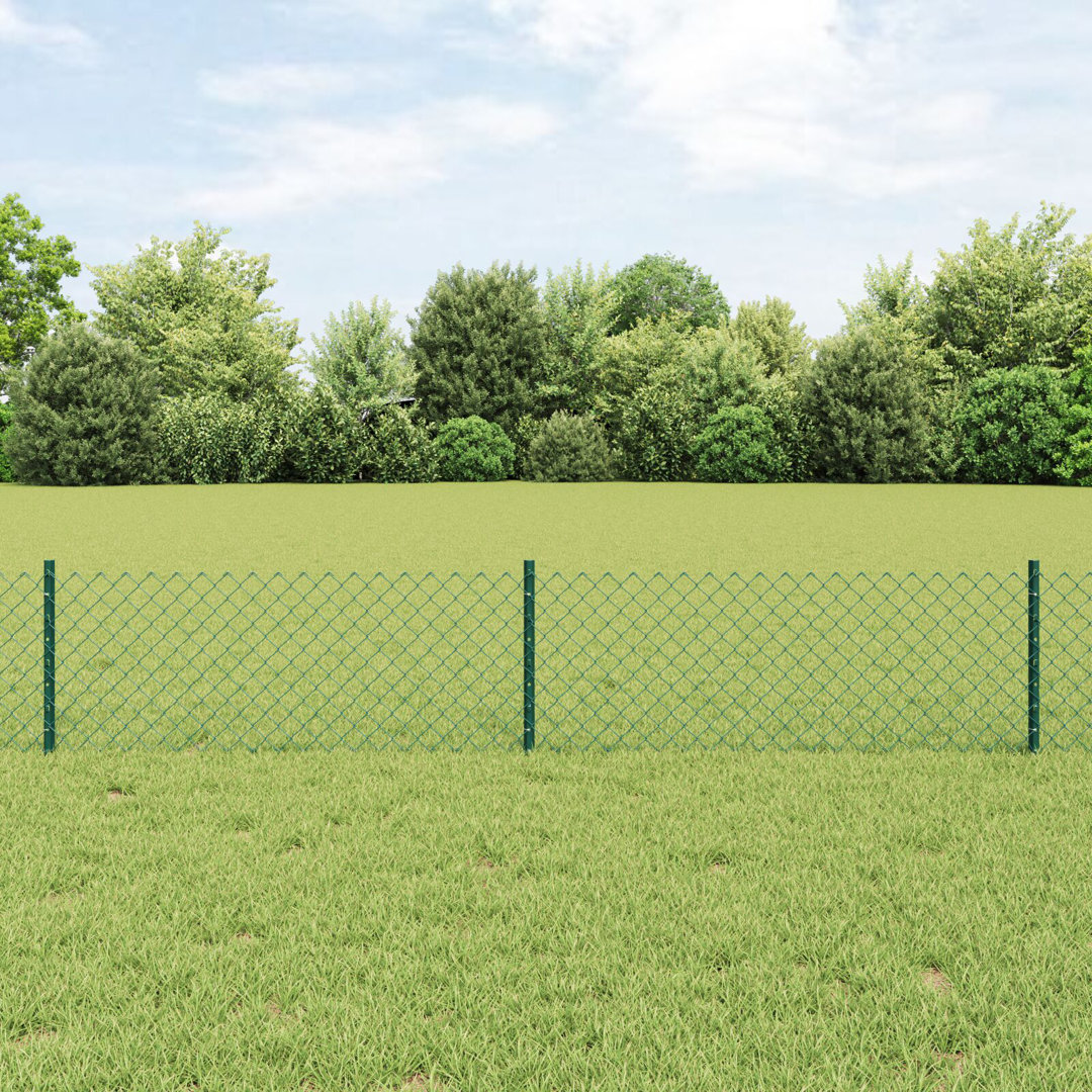 40cm H x 1000cm W Metal Border Fencing