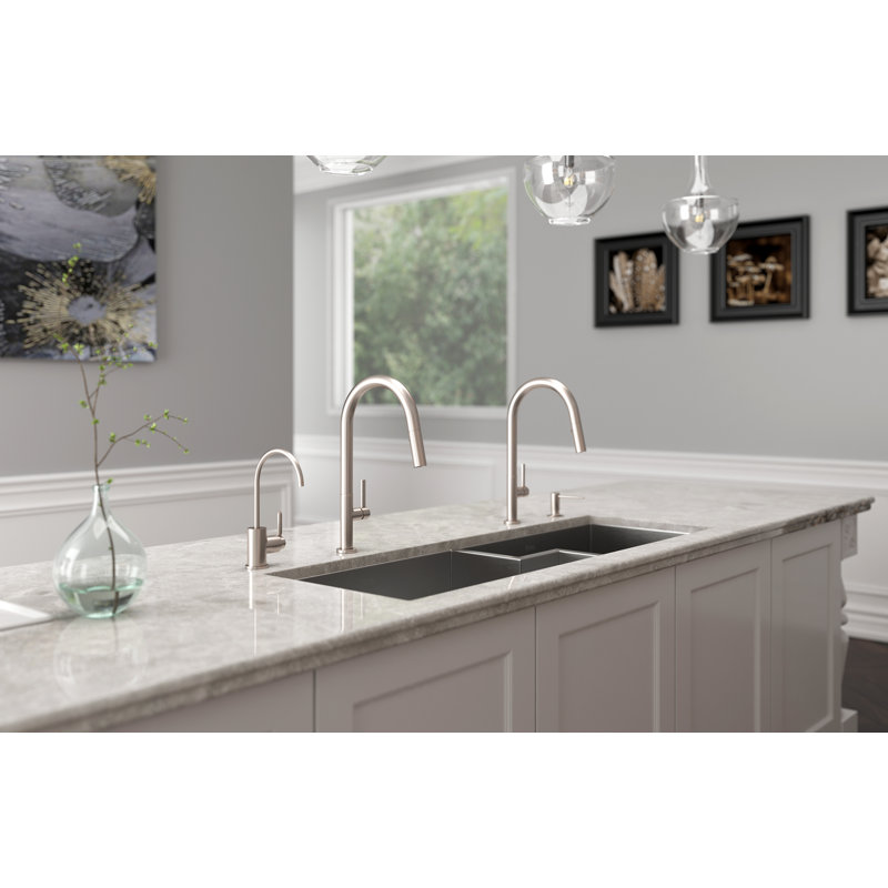 Lux™ Cold Water Dispenser, Satin Nickel