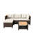 3-Piece L-Shaped Wicker Patio Set With Beige Cushions And Acacia Wood Storage Table-2118217984-2118217987